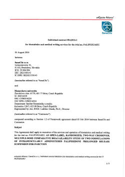 exQuisite Alliance* Individual contract IBA2016