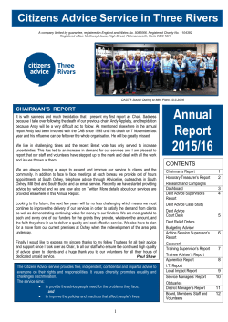 here - Citizens Advice Service in Three Rivers