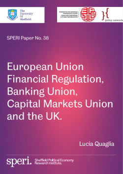 European Union Financial Regulation, Banking