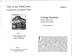 A Savage Encounter: Western Contact and the Yanomami War