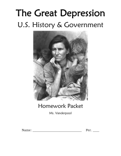 The Great Depression