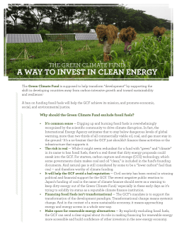 a way to invest in clean energy