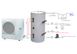 Tap water inlet Water filter single way valve hot water outlet Tap