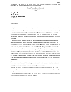 Instruments of the Money Market - Federal Reserve Bank of Richmond