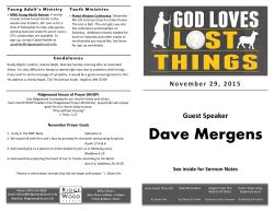 Dave Mergens - Ridgewood Church