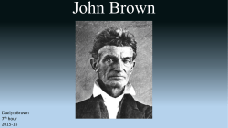 John Brown - North Mac Schools
