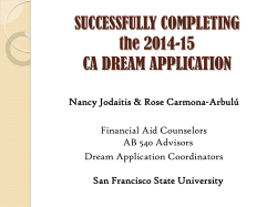 Top Ten Things You Should Know About FINANCIAL AID!!