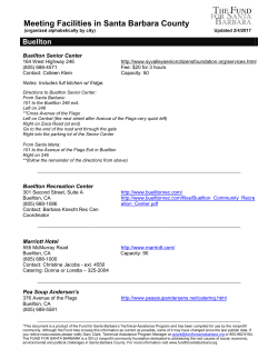 Meeting Facilities in Santa Barbara County