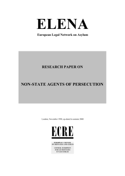non-state agents of persecution