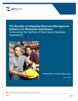 The Benefits of Integrated Business Management Software