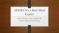 ADHD PowerPoint Presentation