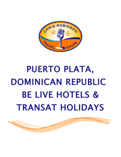 guests - Chris Robinson Travel Show