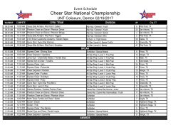 Cheer Star National Championship