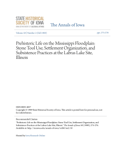 Prehistoric Life on the Mississippi Floodplain