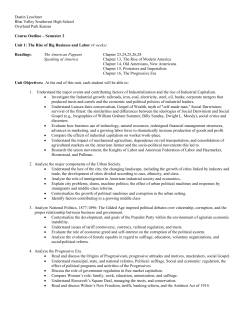 Unit 1 - Blue Valley Schools