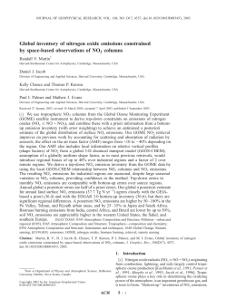 Global inventory of nitrogen oxide emissions constrained by