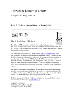 Imperialism: A Study - Online Library of Liberty