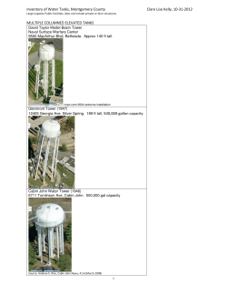 Inventory of Water Tanks, Montgomery County Clare Lise Kelly, 10