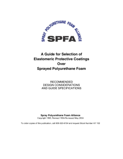 A Guide for Selection of Elastomeric Protective
