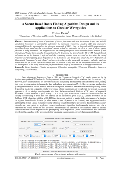 A Secant Based Roots Finding Algorithm Design and its