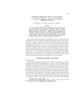 Foley-Giguere-Phase-Equilibrium-Hydrogen-Peroxide