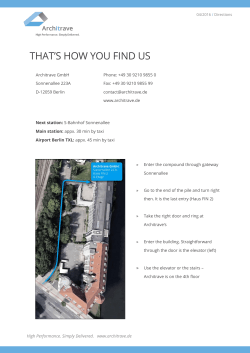 THAT`S HOW YOU FIND US