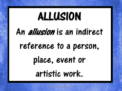 ALLUSION - The Curriculum Corner