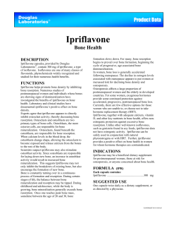 Ipriflavone - Lifestream Pharmacy Inc.