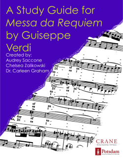 Student-Created Study Guide  - Potsdam, The State University