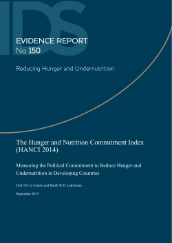 IDSEVIDENCE REPORT No 150 - Institute of Development Studies
