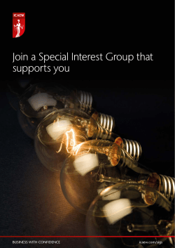 Join a Special Interest Group that supports you