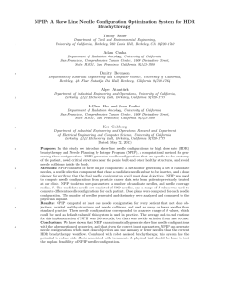 NPIP: A Skew Line Needle Configuration