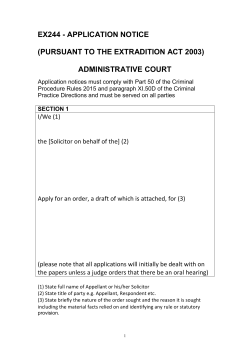 Appeal to the High Court