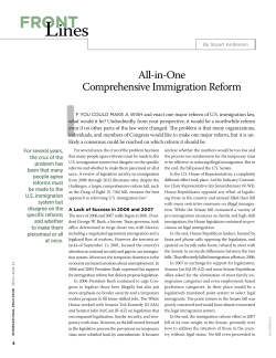 All-in-One Comprehensive Immigration Reform