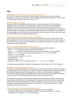 FAQ - Hefeextrakt.info