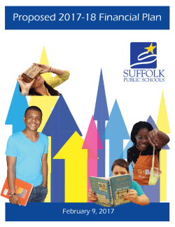 Proposed Budget presented to School Board on Feb. 9, 2017