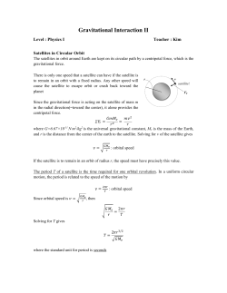 Gravitational Interaction II