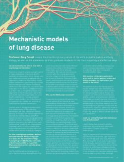 mathematics and mucus: unlikely partners
