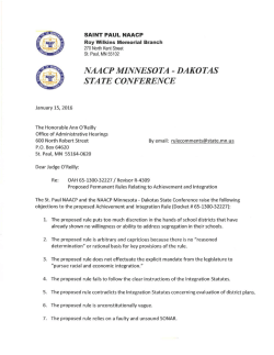 Comments Received After the Hearing, Part 3