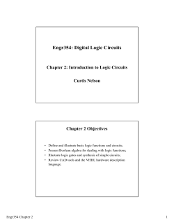 Chapter 2 (Introduction to Logic Circuits)