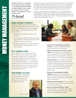 MONEY MANAGEMENT
