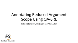 slides - Gabriel Stanovsky