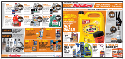 hot deals - AutoZone