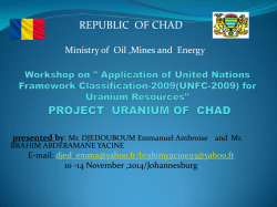 project uranium of chad