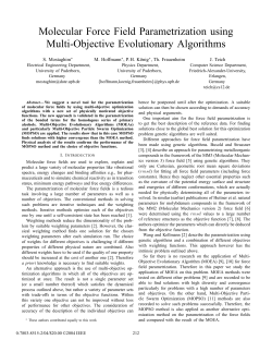 Molecular Force Field Parametrization using Multi