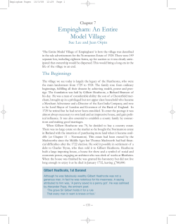 Empingham: An Entire Model Village