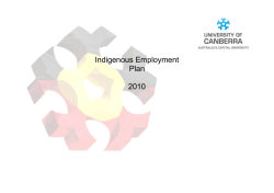 Indigenous Employment Plan 2010