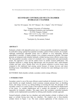 SECONDARY CONTROLLED MULTI