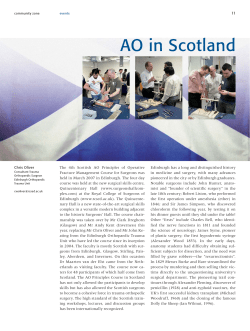 AO in Scotland - AO Foundation