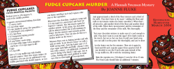 fudge cupcake murder